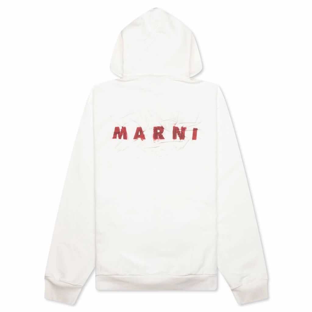 Logo Hoodie - Natural White