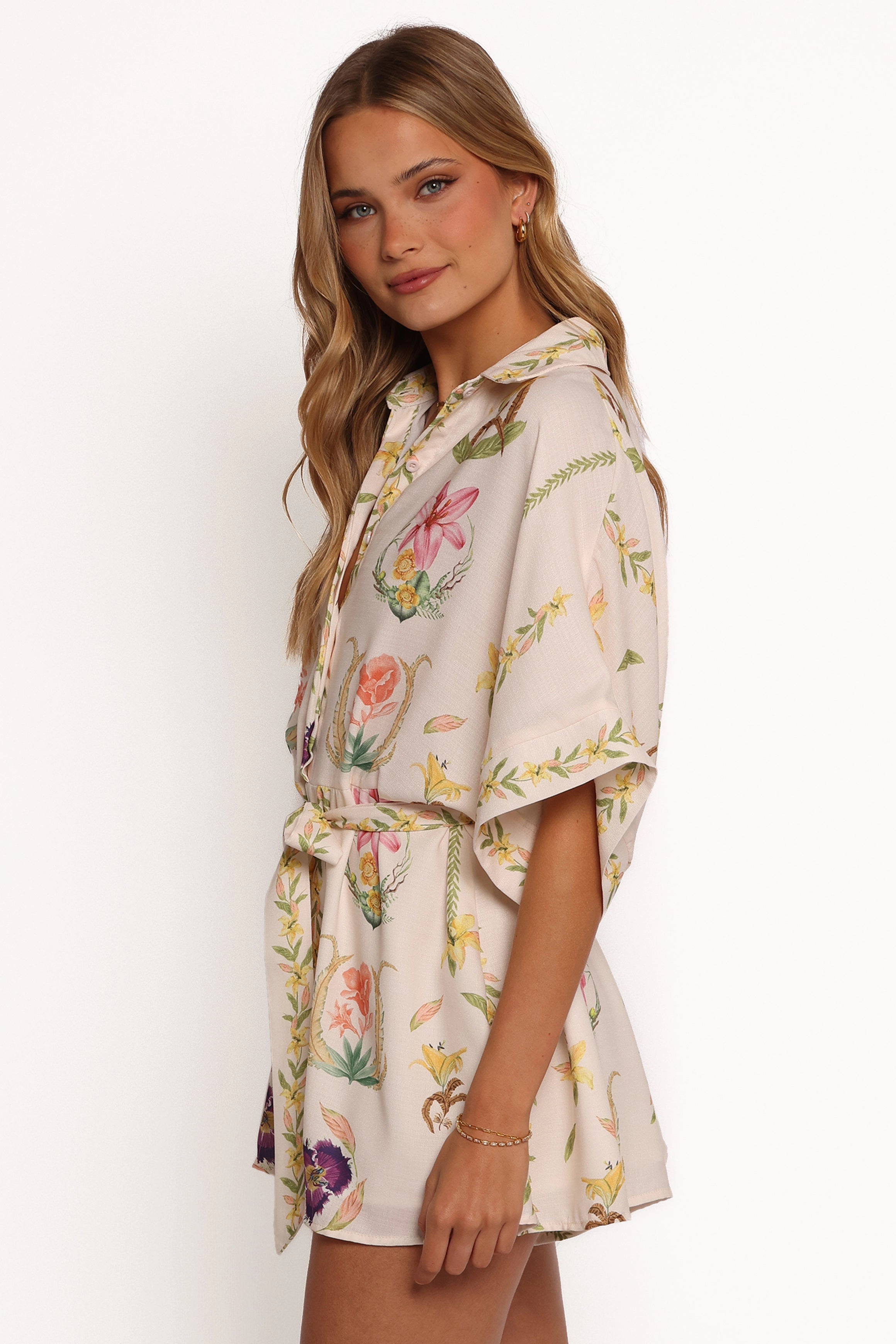 Loisa Playsuit - Cream