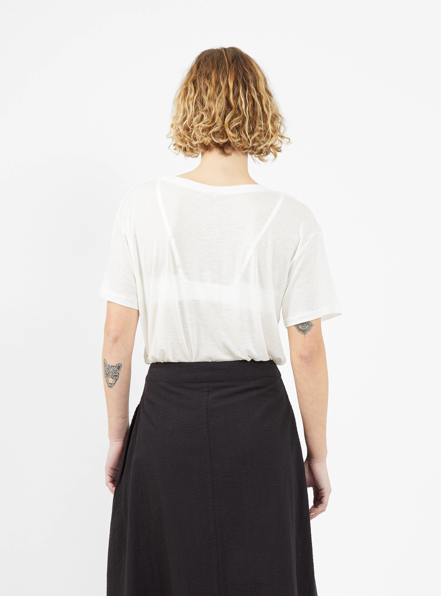 Loose T-shirt Undyed