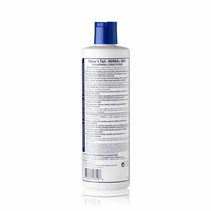 Mane 'N Tail Herbal Gro Olive Oil & Keratin Conditioner - Choose Size