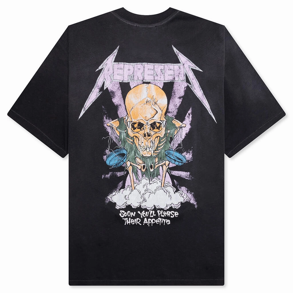 Metallica Justice S/S T-Shirt - Stained Black