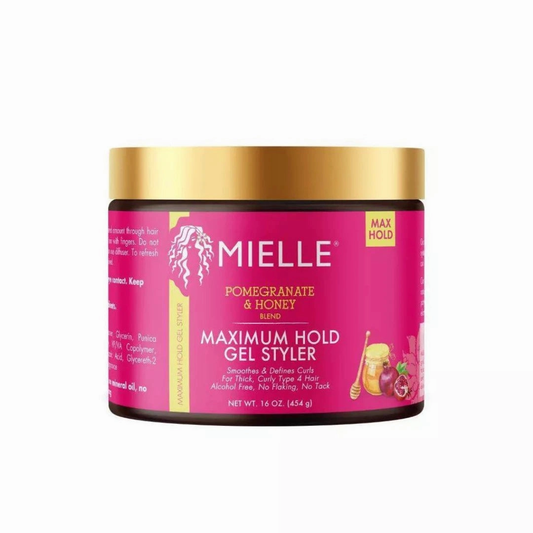 Mielle Organics Pomegranate & Honey Maximum Hold Gel Styler - 16 oz