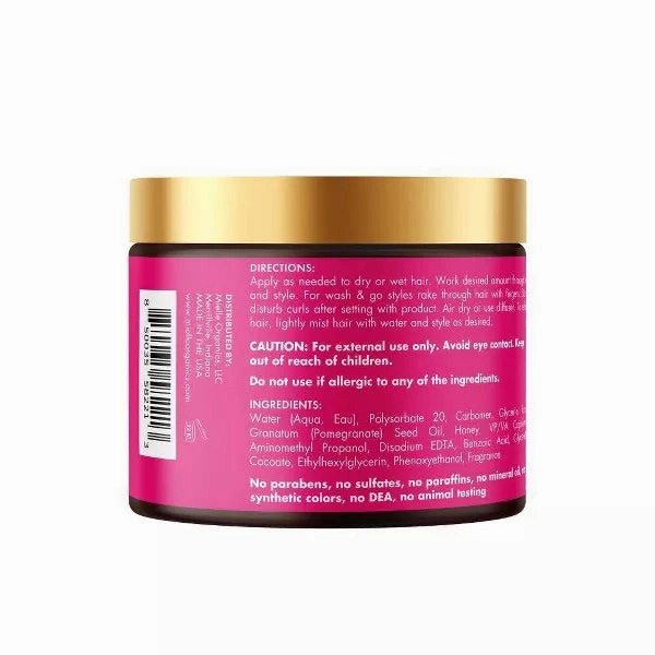 Mielle Organics Pomegranate & Honey Maximum Hold Gel Styler - 16 oz