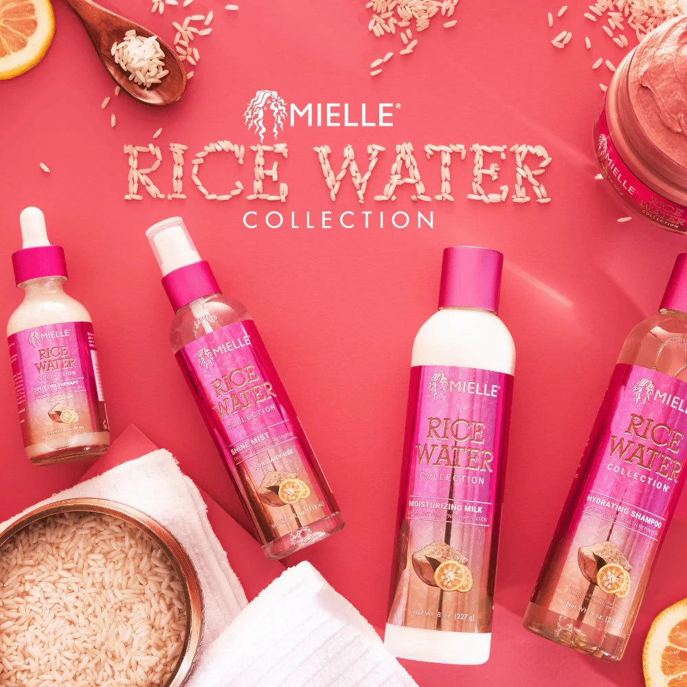 Mielle Organics Rice Water Collection Length Retention Hydrating Shampoo - 8 oz
