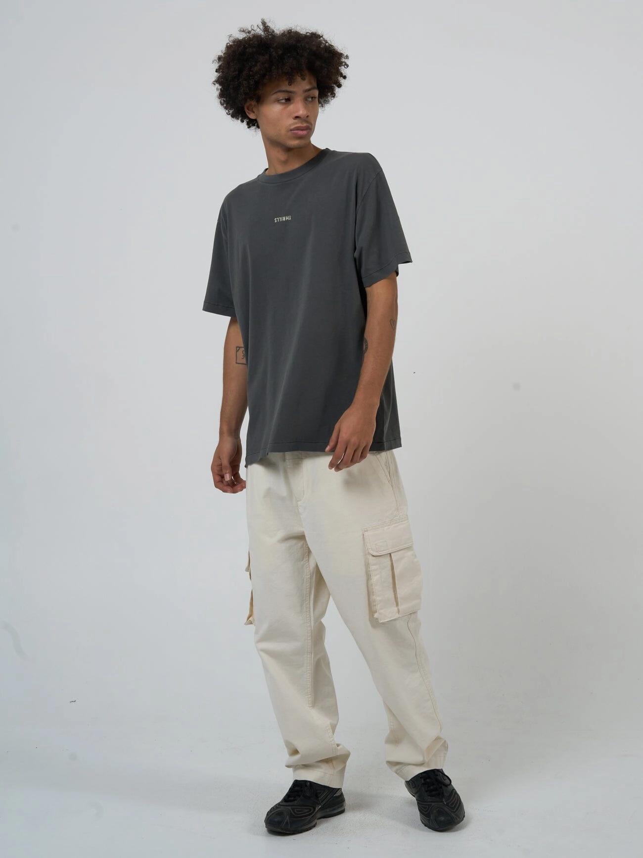 Minimal Thrills Merch Fit Tee - Merch Black