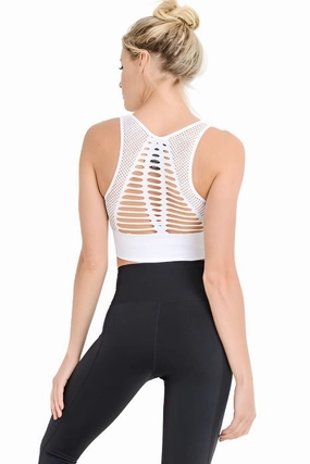 Mono B Laser Cut Sports Bra AT2249