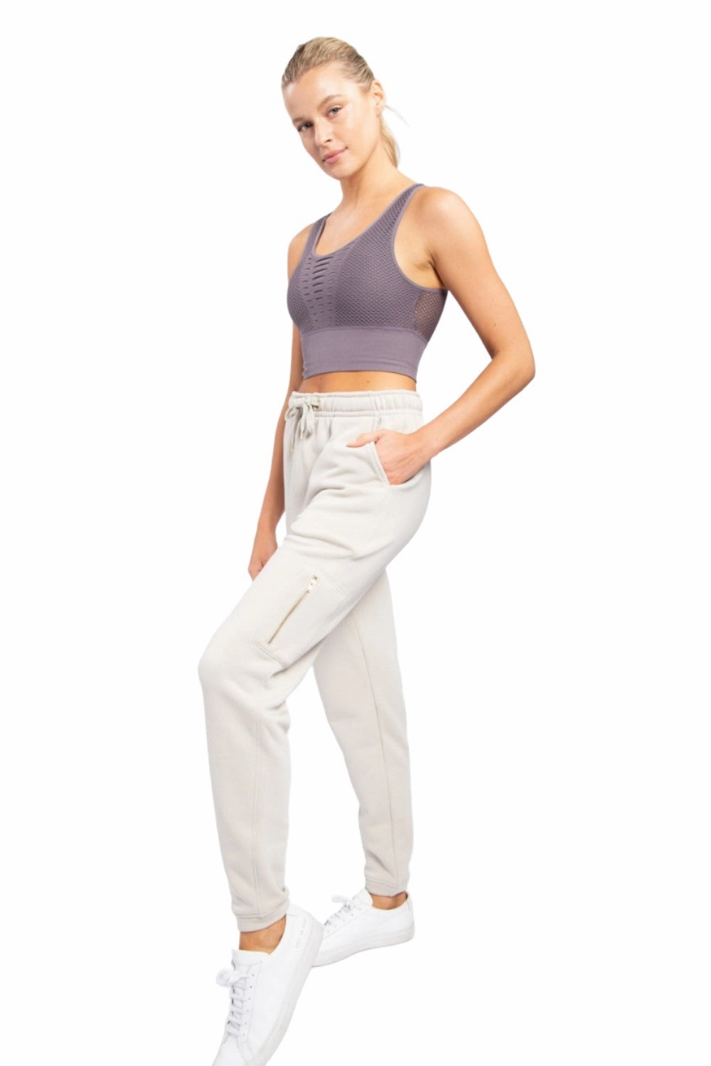 Mono B Laser Cut Sports Bra AT2249