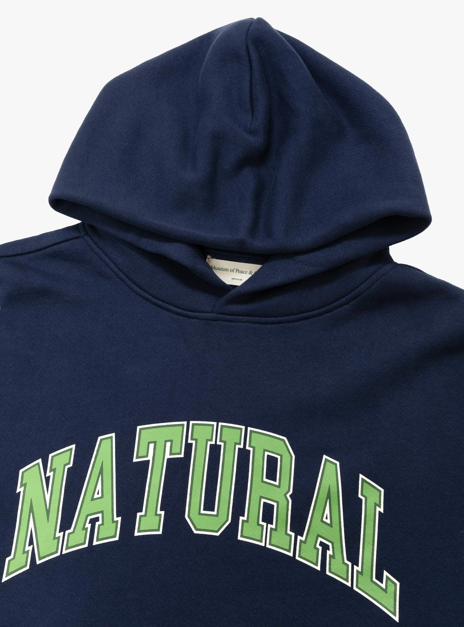 Natural Hoodie Navy