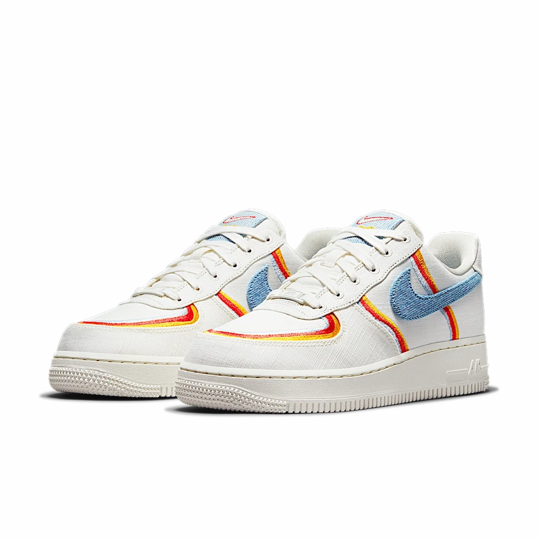 Nike Air Force 1 Low Sail Denim Swoosh