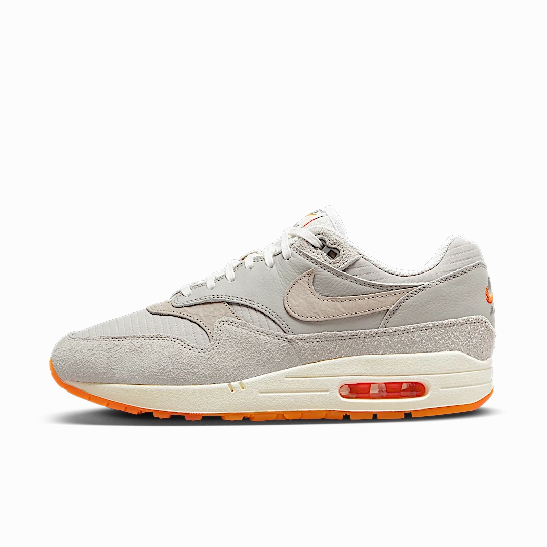 Nike Air Max 1 PRM Light Iron Ore Total Orange