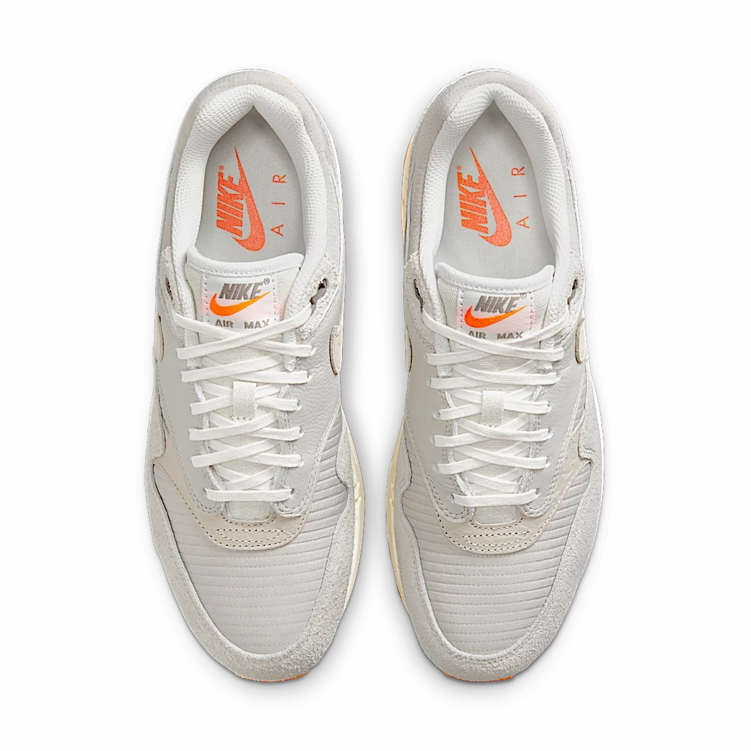 Nike Air Max 1 PRM Light Iron Ore Total Orange