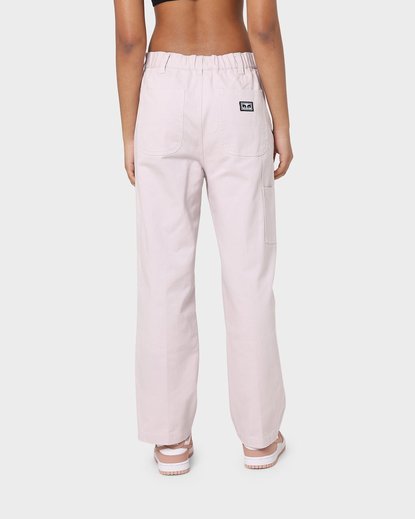 Obey Women's Brighton Carpenter Pants Purple Paste