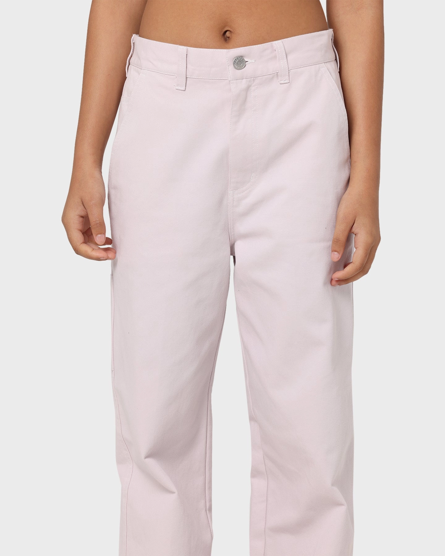 Obey Women's Brighton Carpenter Pants Purple Paste