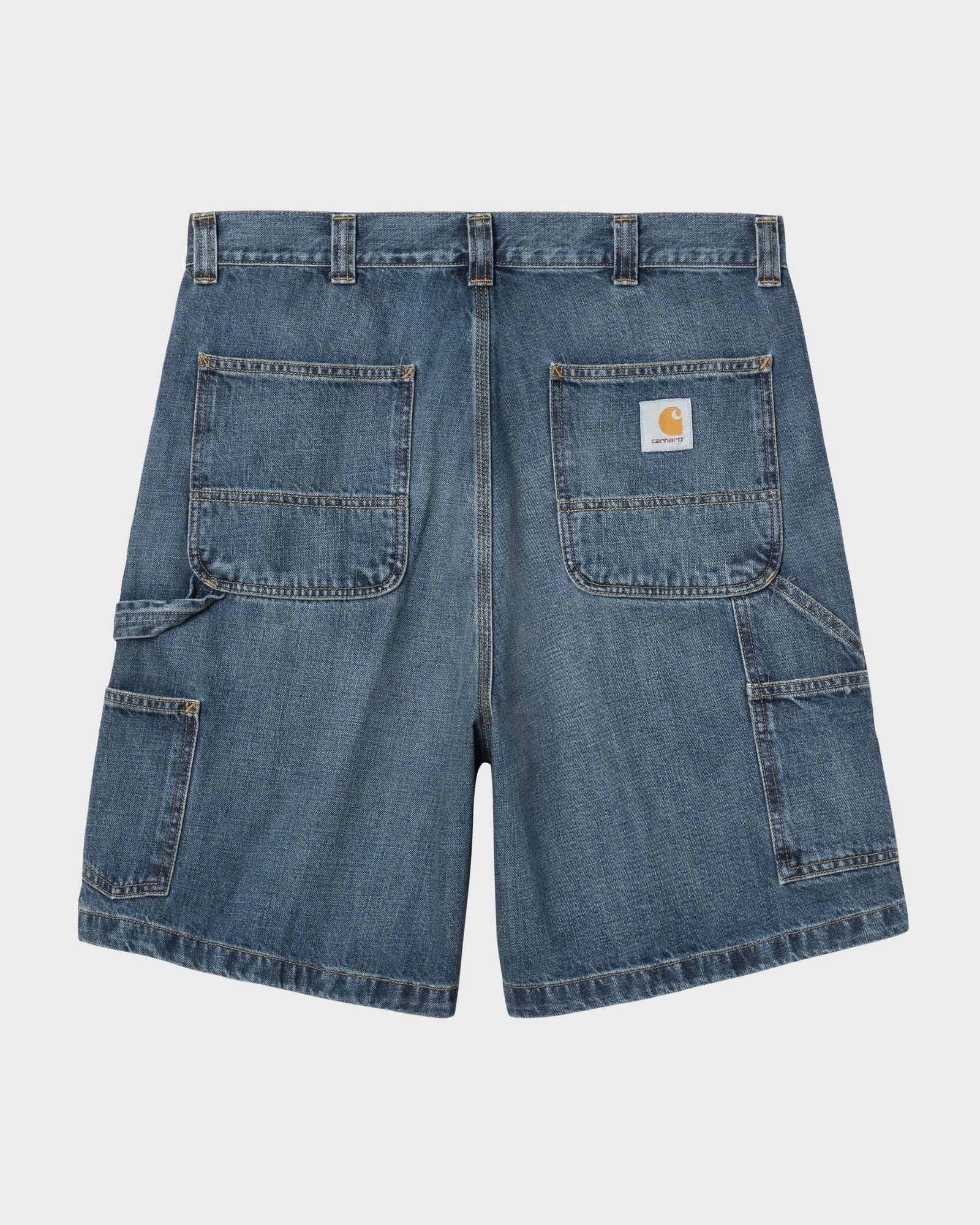 OG Single Knee Short | Blue (dark used wash)