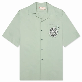 Organic Cotton Poplin Shirt - Linden