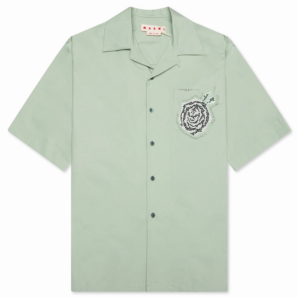 Organic Cotton Poplin Shirt - Linden