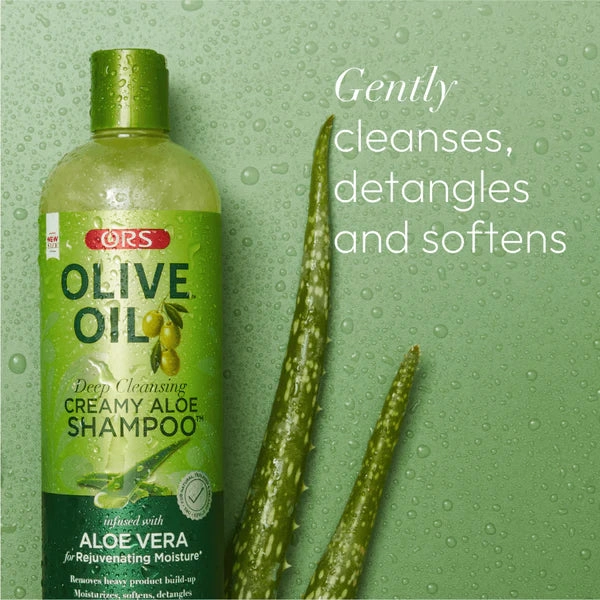 ORS Olive Oil Deep Cleansing Creamy Aloe Shampoo - Choose Size