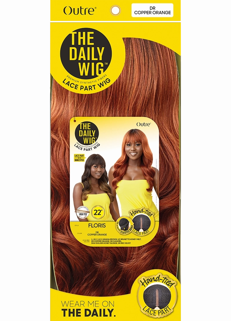 Outre The Daily Wig Synthetic Wig with Bangs - Floris
