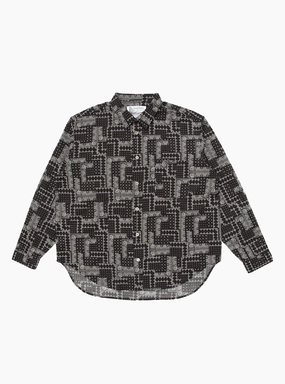 Paisley Easy Shirt Black