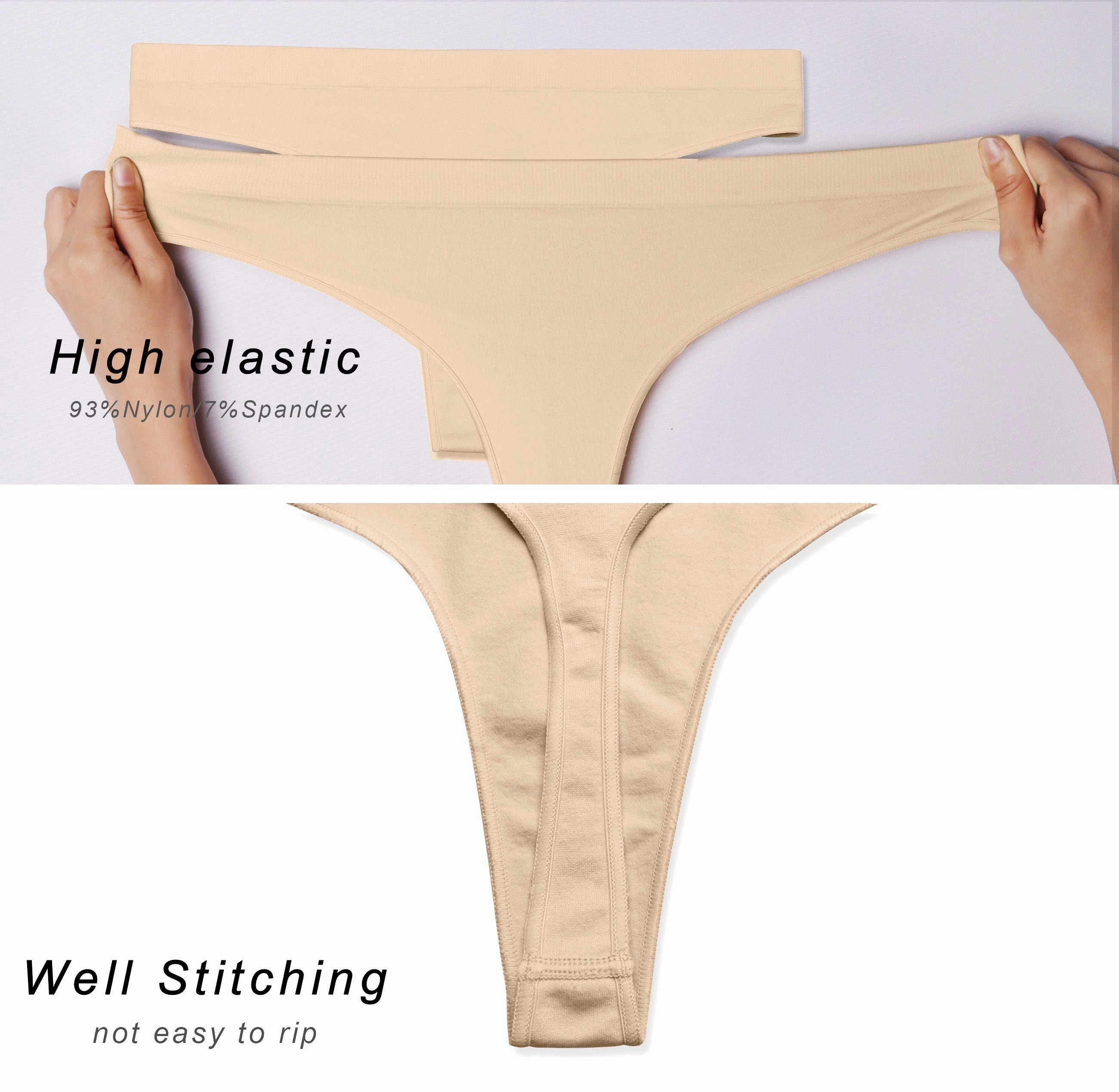 Seamless Sports Thongs Underwear skin_Biking