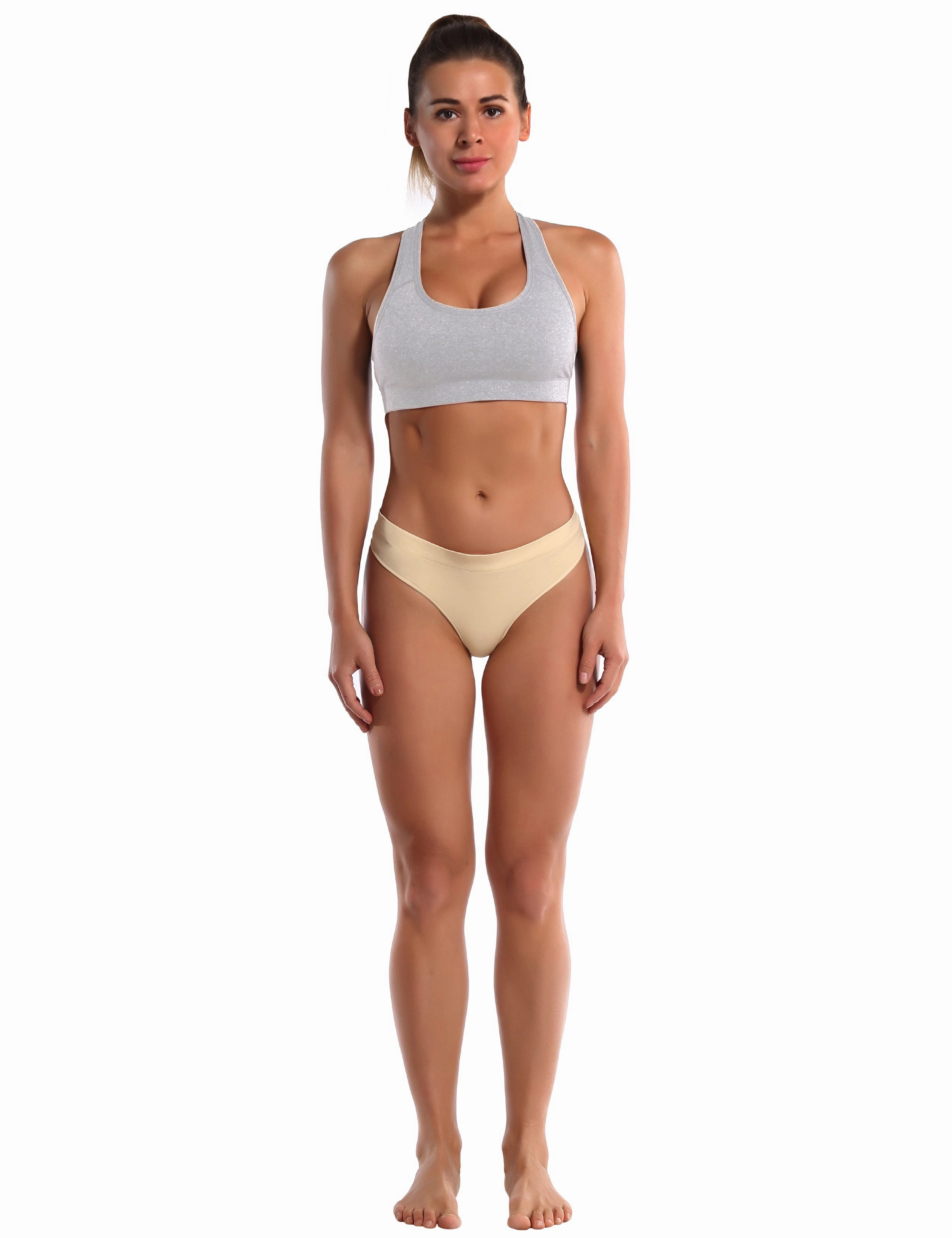 Seamless Sports Thongs Underwear skin_Biking