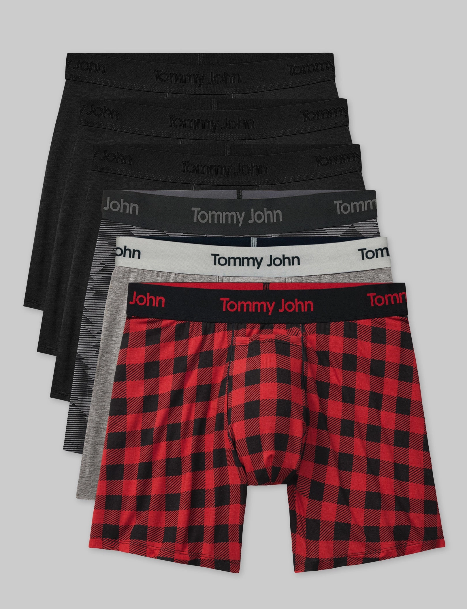 Second Skin Relaxed Fit Boxer 6" (6-Pack)