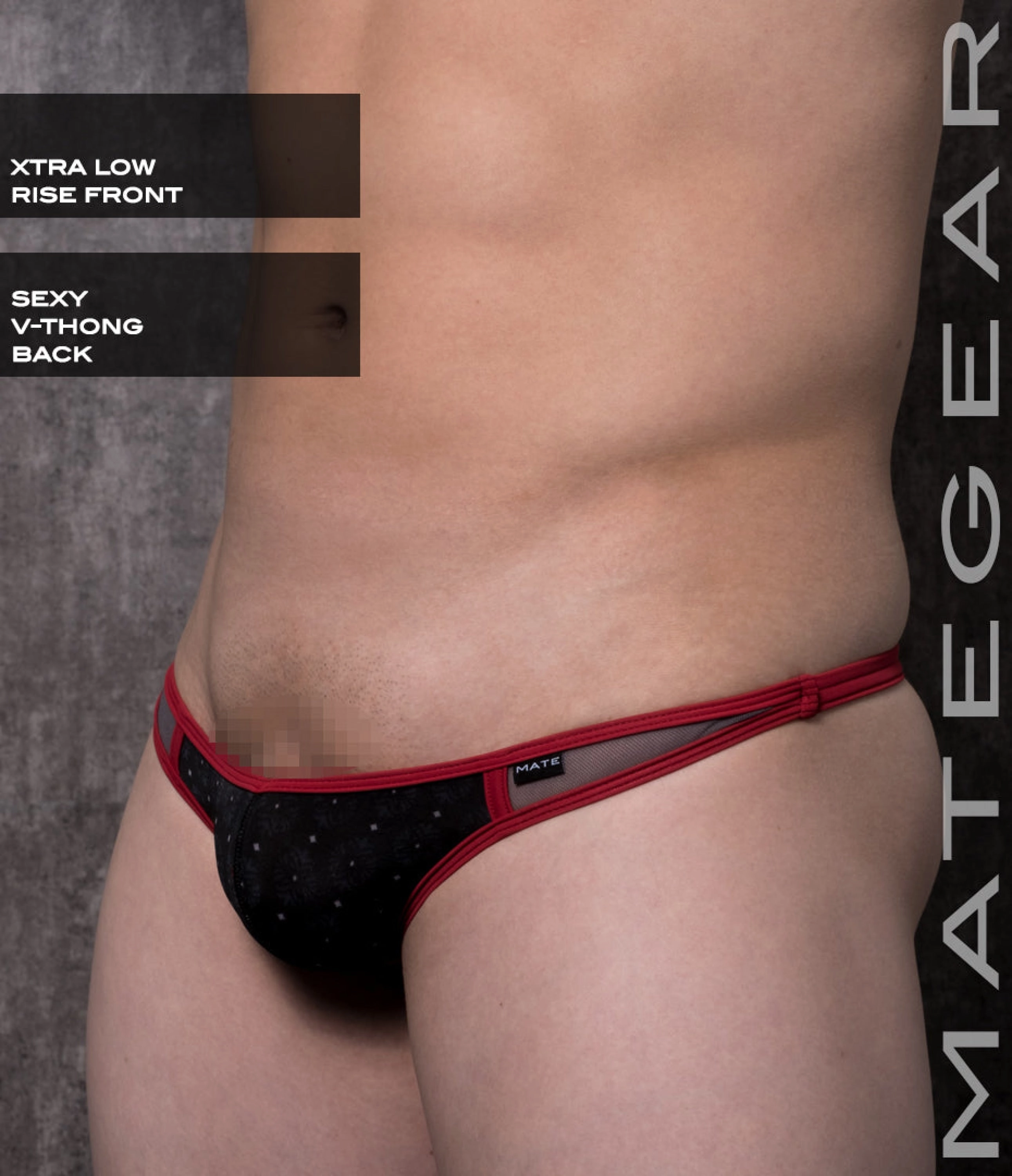 Sexy Men's Swimwear Ultra Swim Thong - Myo Mun (X-tra Low Front/ V-Thong)