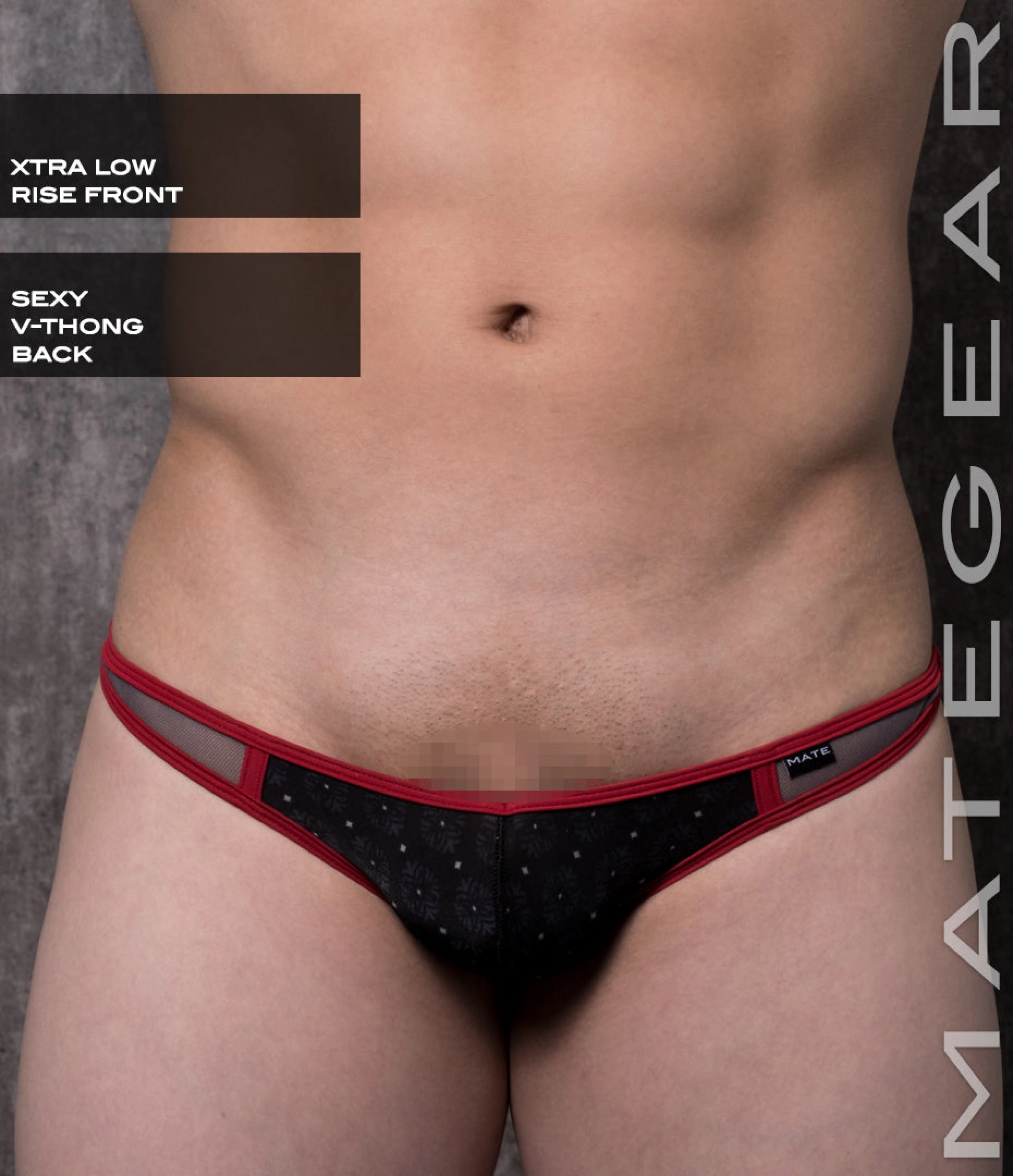 Sexy Men's Swimwear Ultra Swim Thong - Myo Mun (X-tra Low Front/ V-Thong)