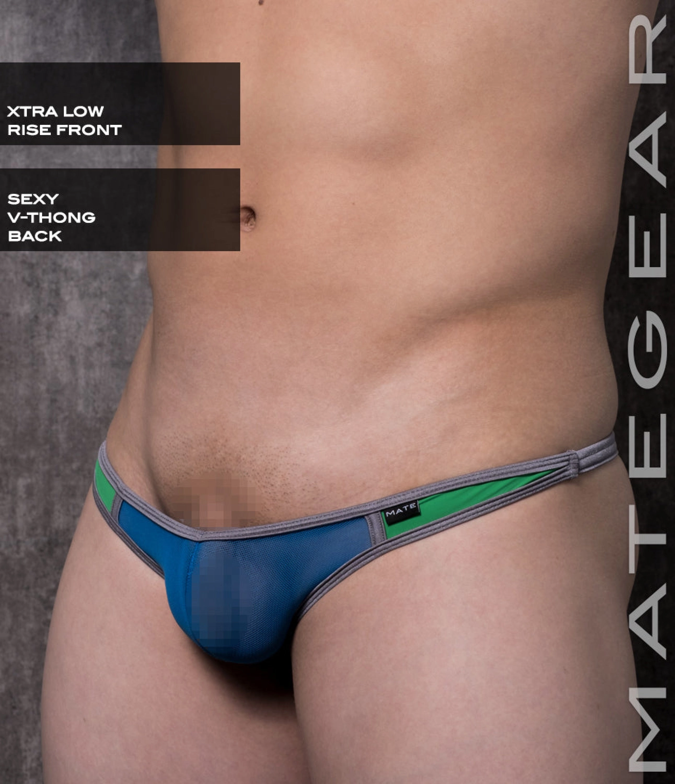 Sexy Men's Swimwear Ultra Swim Thong - Myo Mun (X-tra Low Front/ V-Thong)