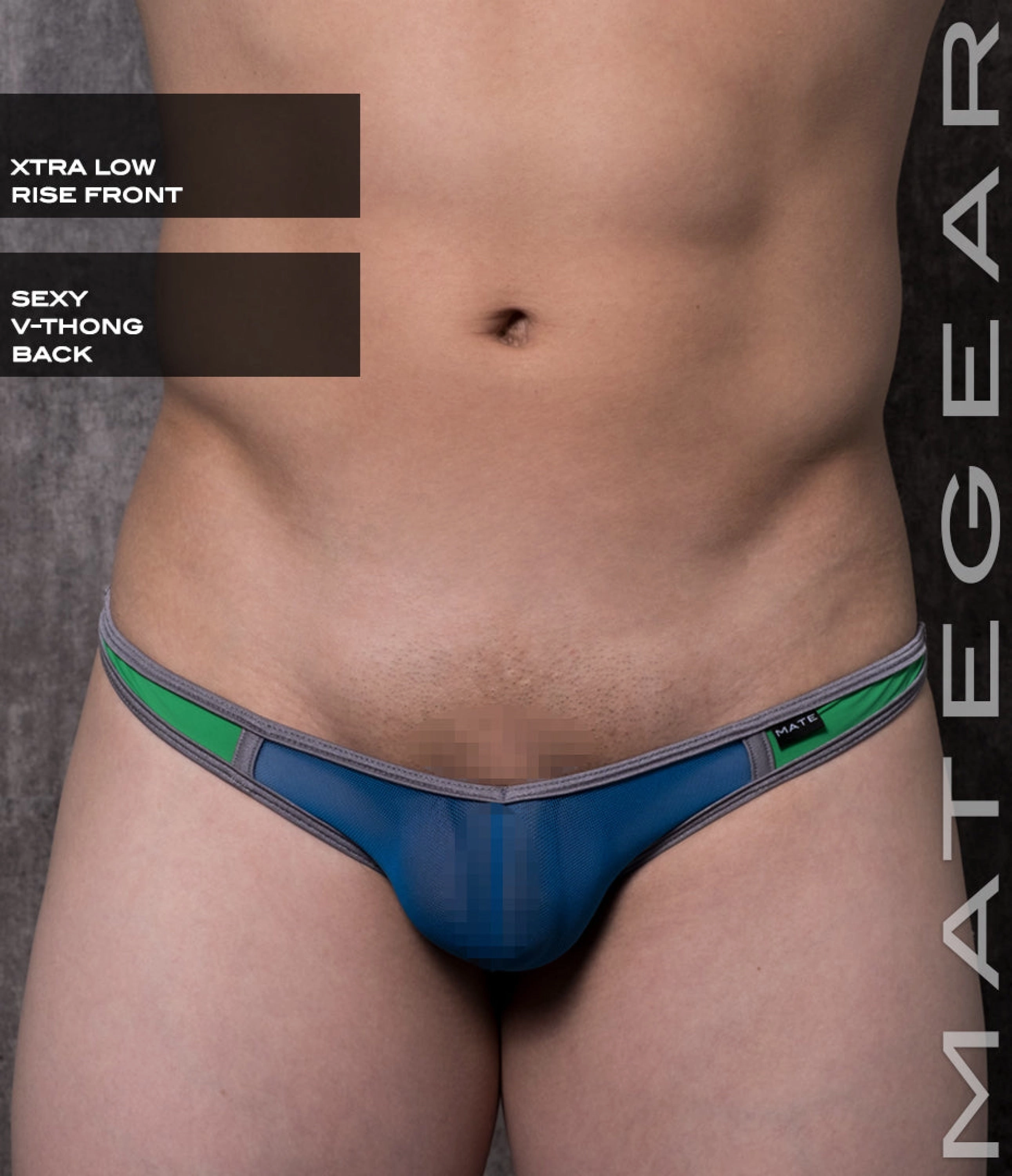 Sexy Men's Swimwear Ultra Swim Thong - Myo Mun (X-tra Low Front/ V-Thong)
