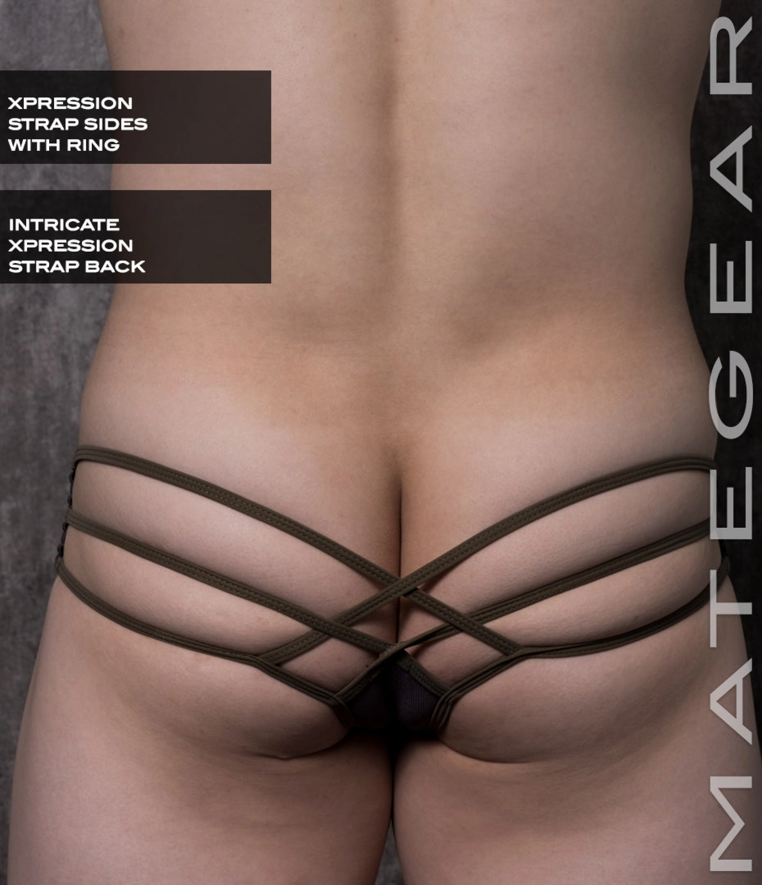 Sexy Mens Swimwear Xpression Ultra Bikini - Ae Cha (Strap Back)