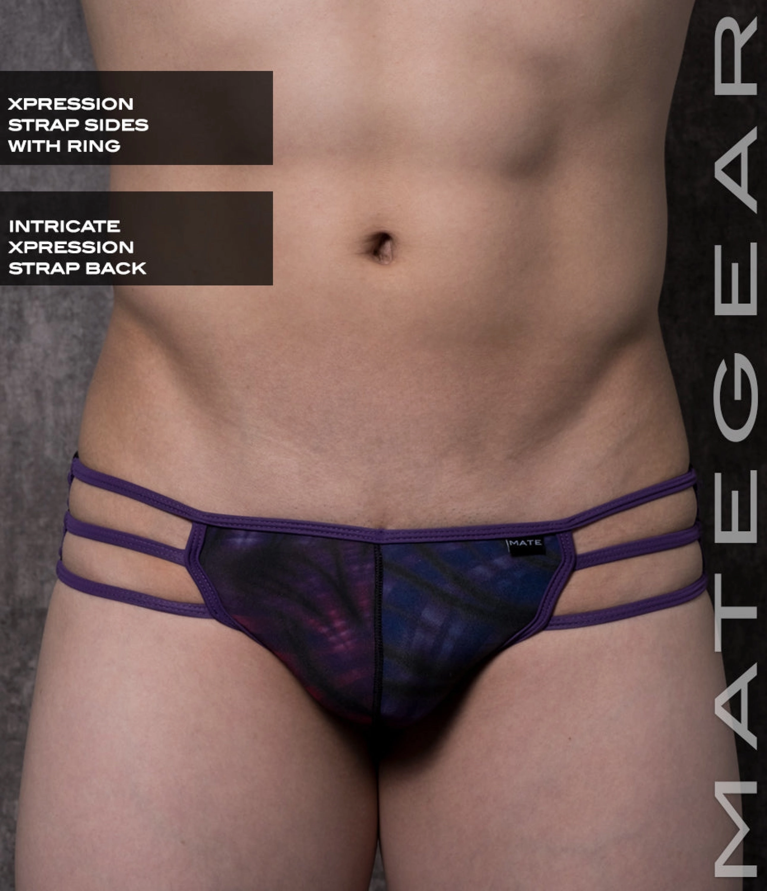 Sexy Mens Swimwear Xpression Ultra Bikini - Ae Cha (Strap Back)