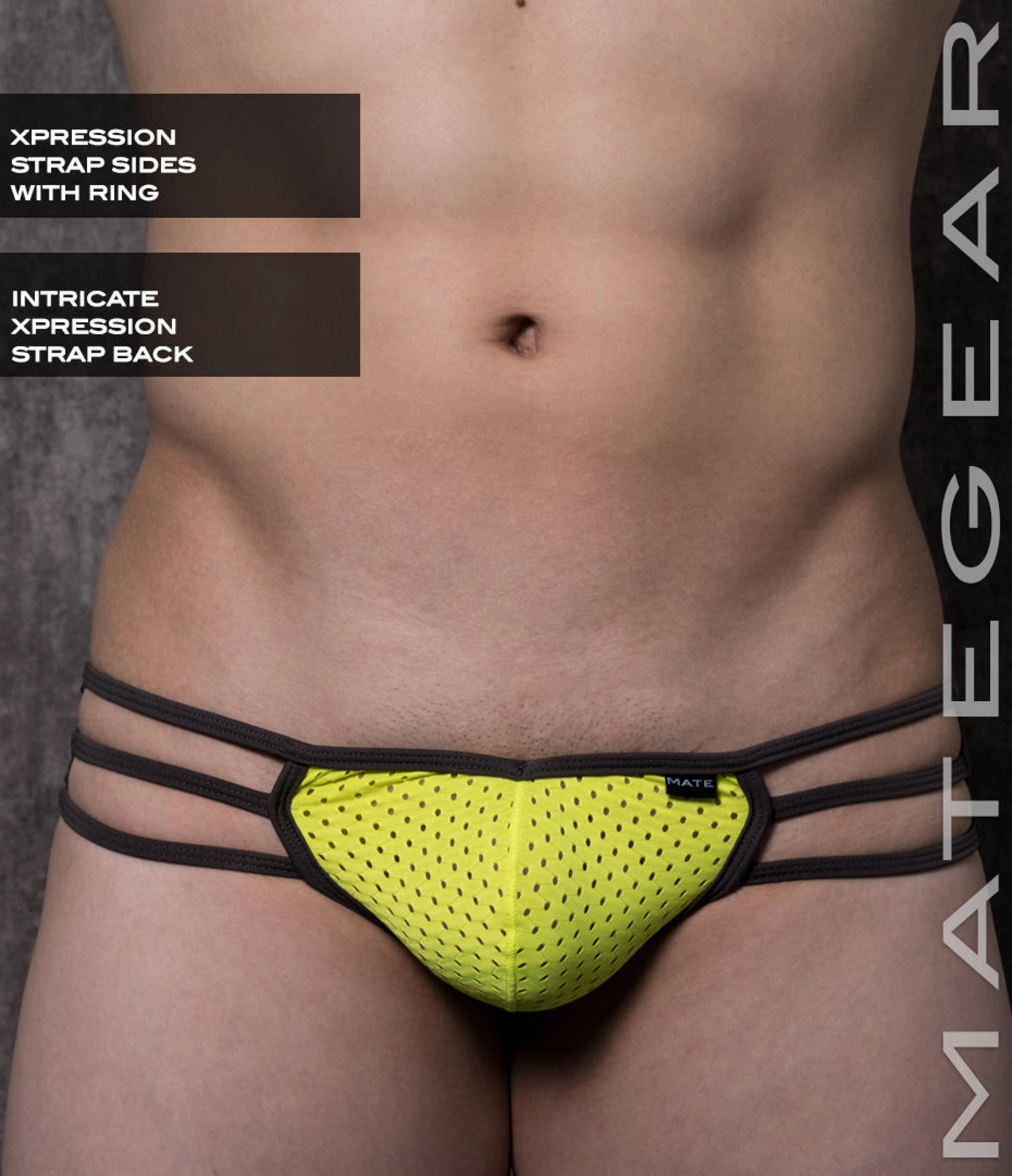 Sexy Mens Swimwear Xpression Ultra Bikini - Ae Cha (Strap Back)