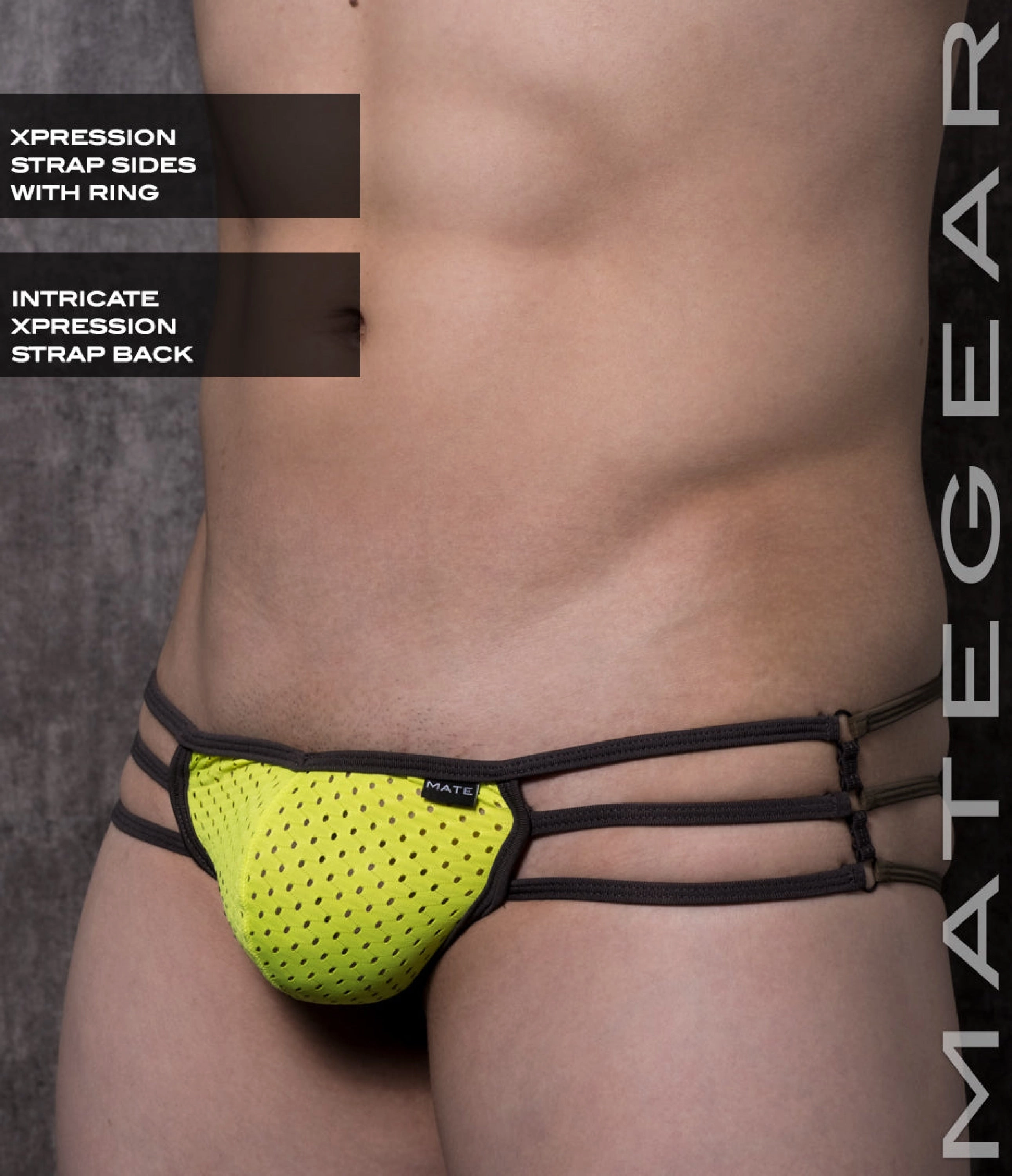 Sexy Mens Swimwear Xpression Ultra Bikini - Ae Cha (Strap Back)