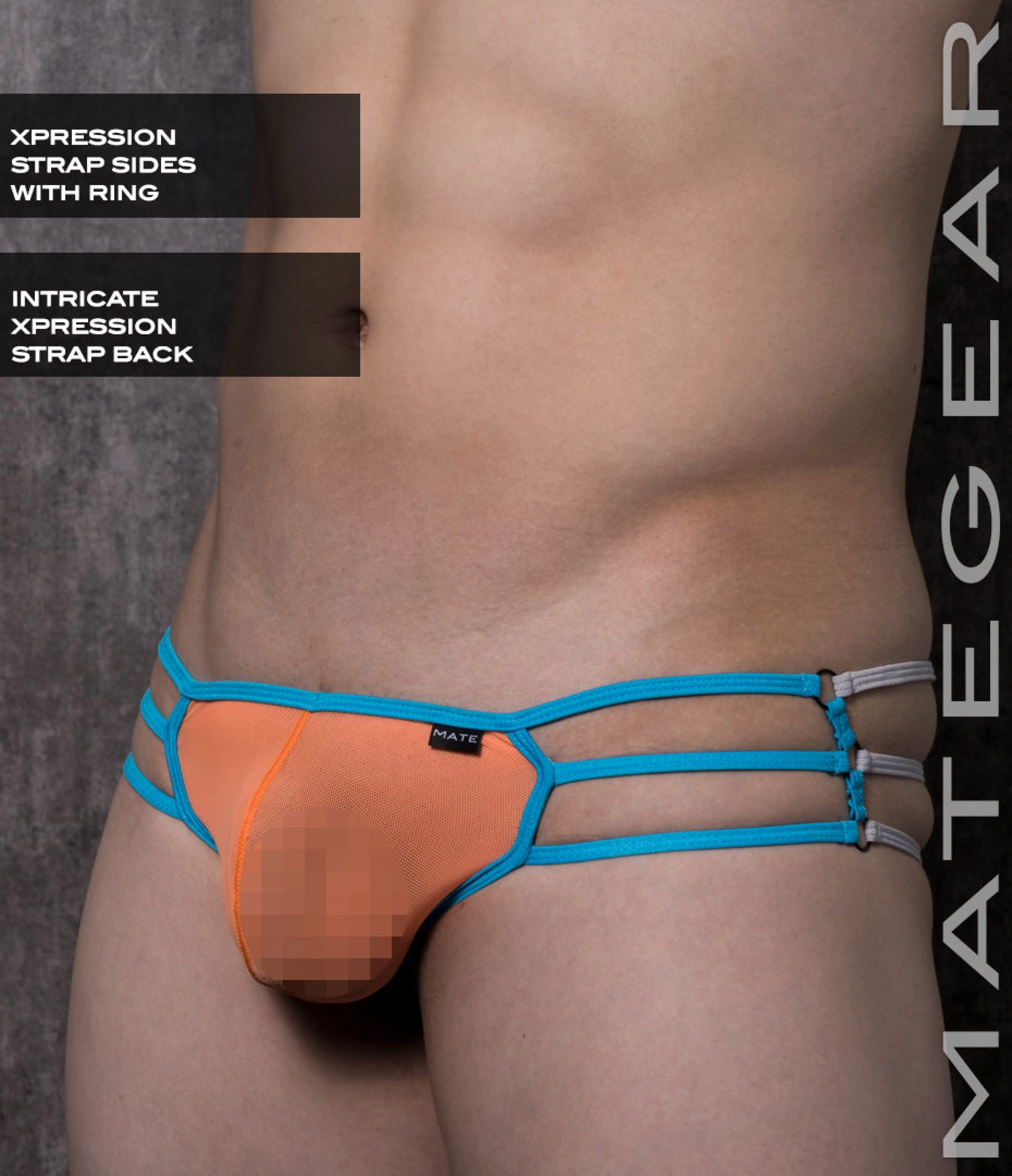 Sexy Mens Swimwear Xpression Ultra Bikini - Ae Cha (Strap Back)