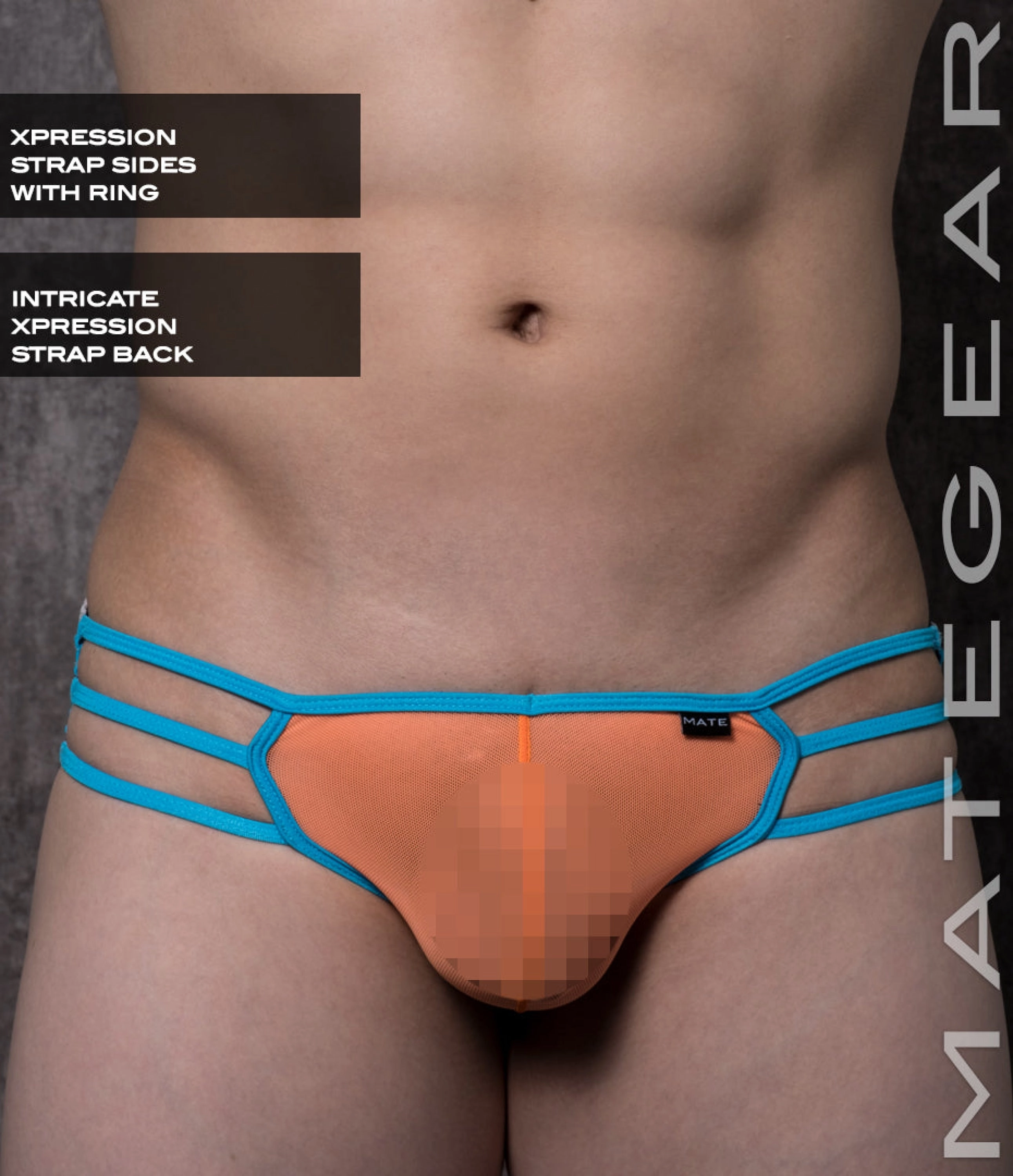 Sexy Mens Swimwear Xpression Ultra Bikini - Ae Cha (Strap Back)