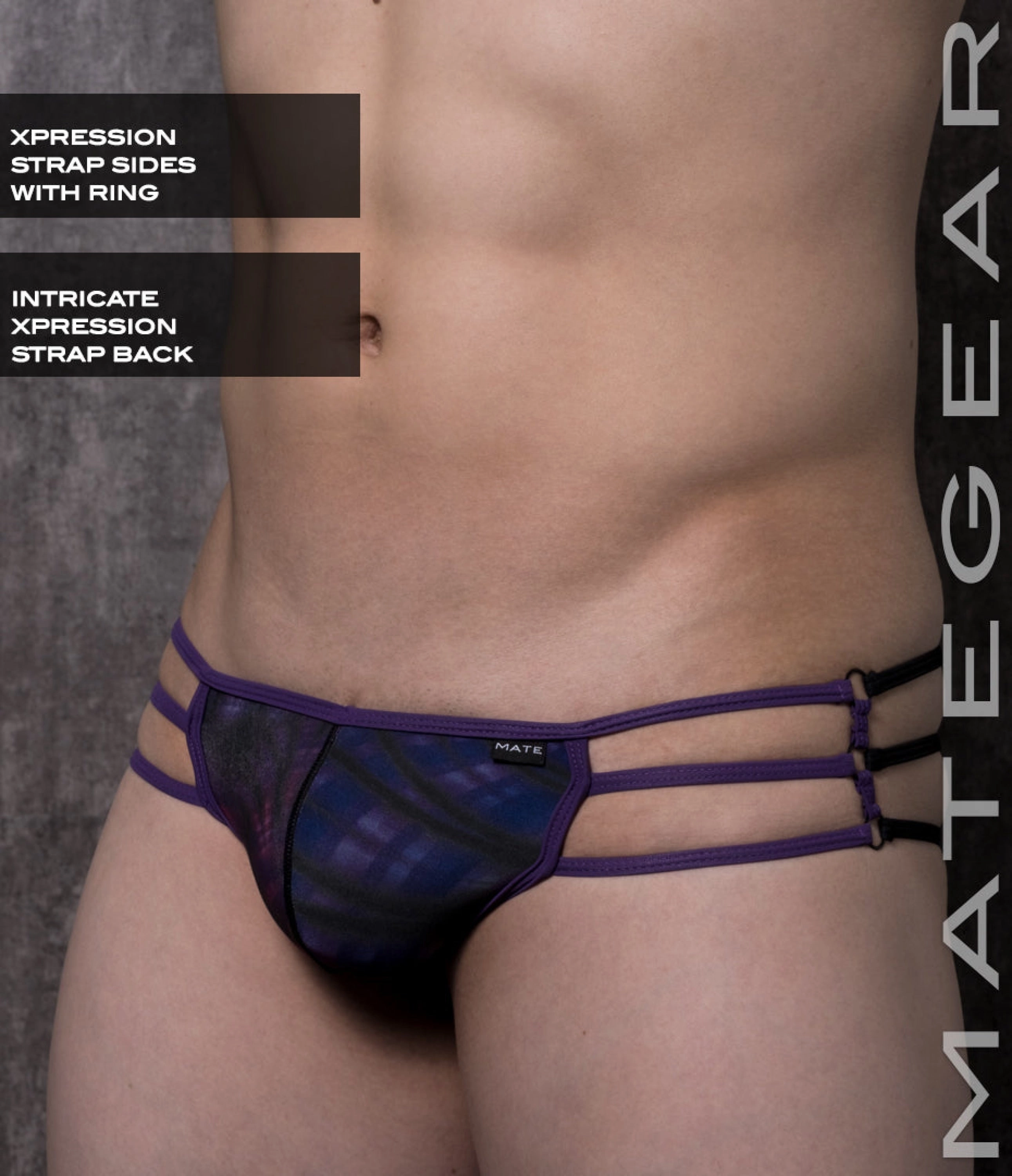 Sexy Mens Swimwear Xpression Ultra Bikini - Ae Cha (Strap Back)