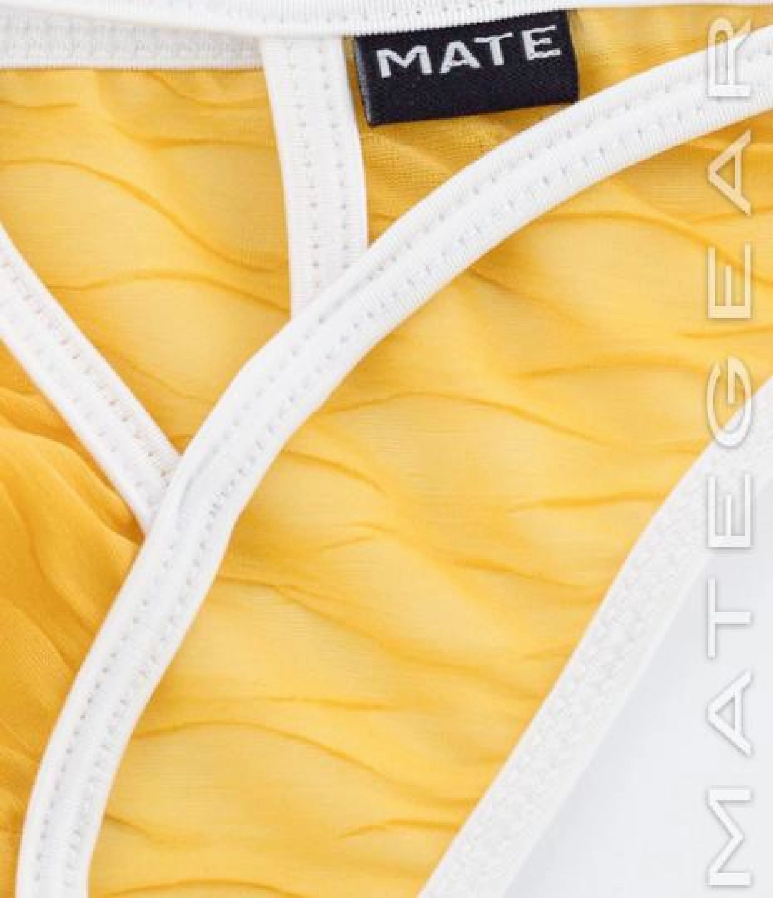 Sexy Mens Underwear Extremely Sexy Mini Bikini - Joo Won (Translucent Yellow)