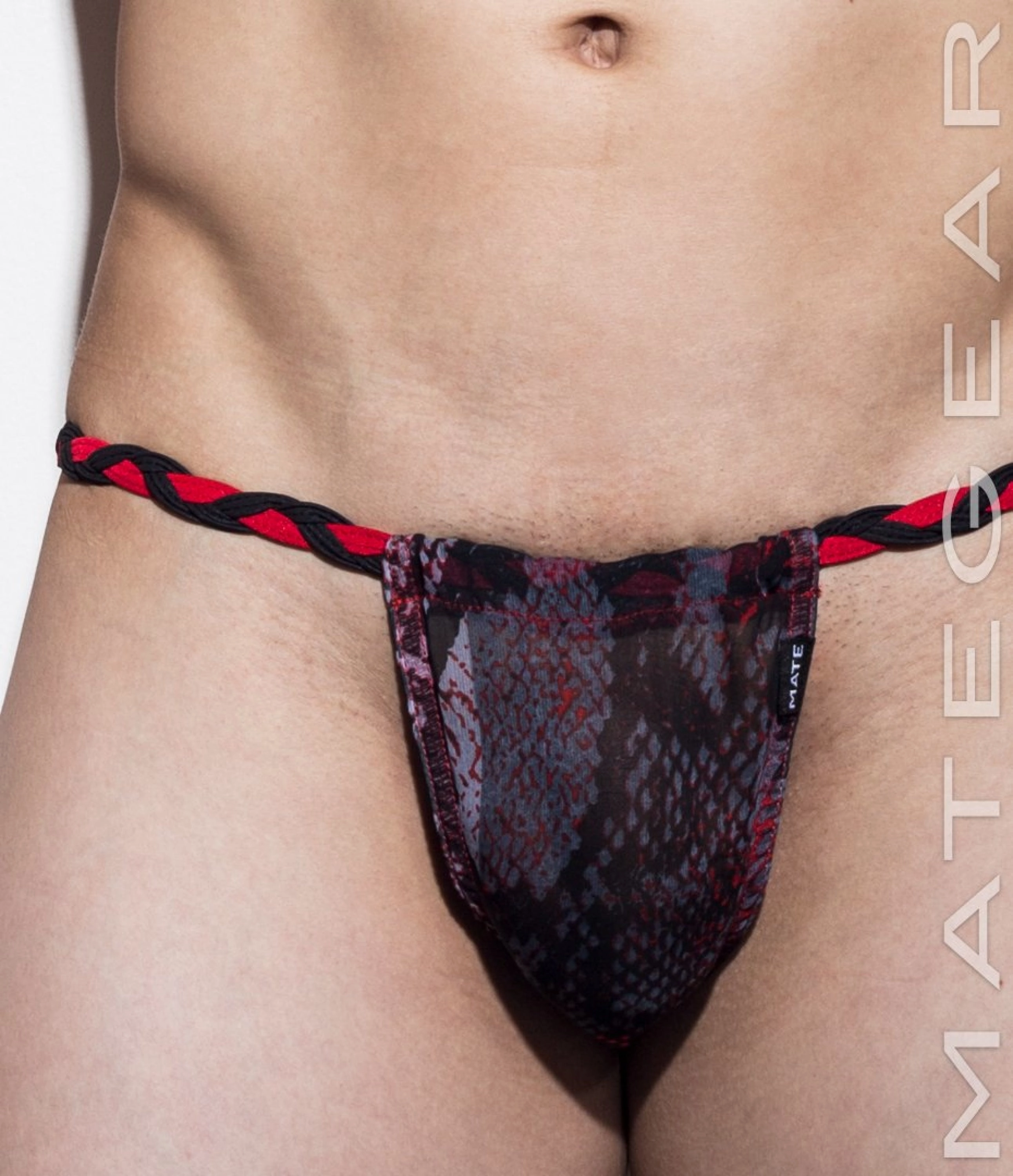 Sexy Mens Underwear Xpression Bikini - Ryu Do (Chiffon Series / Adjustable Front & Back)
