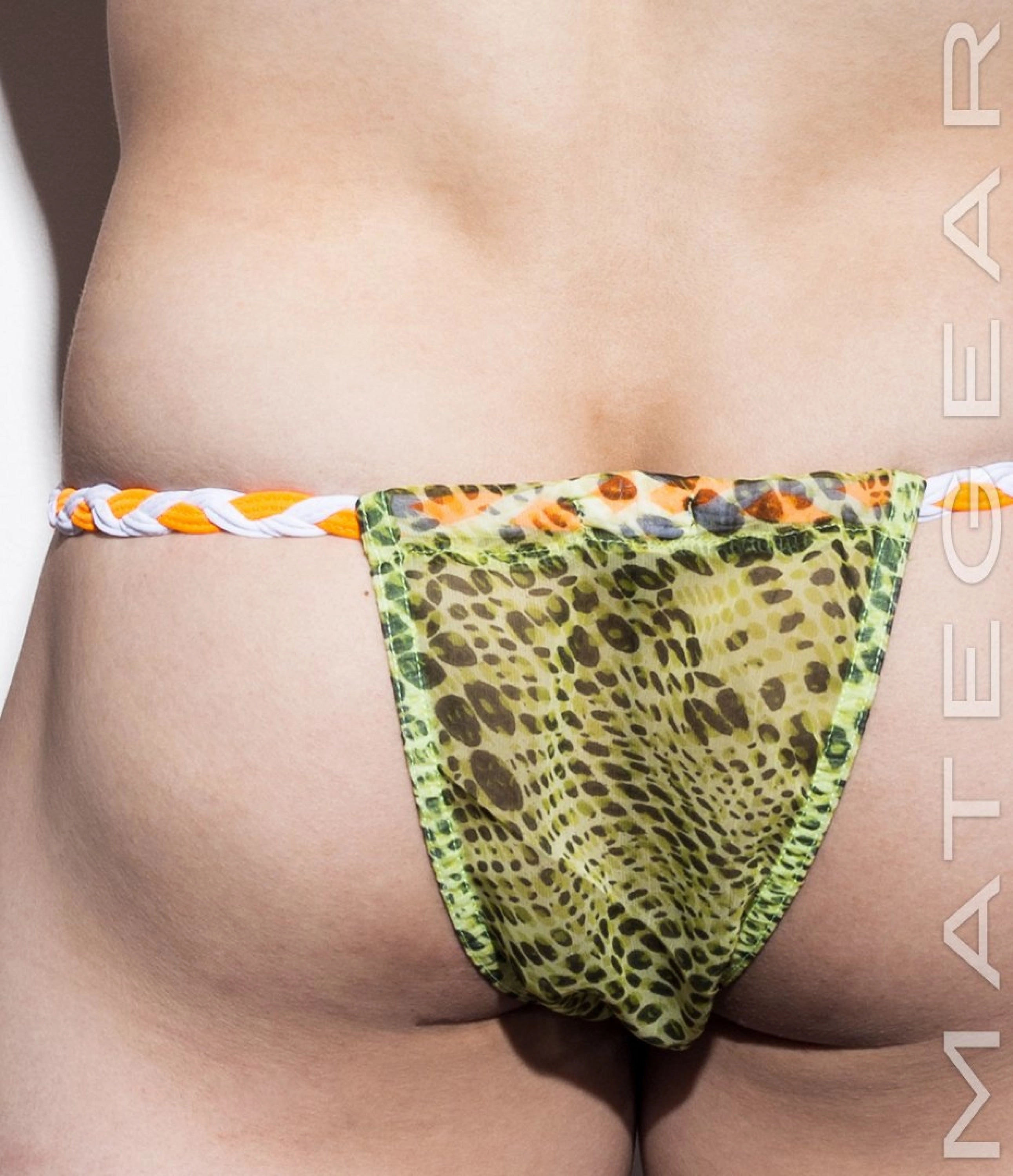 Sexy Mens Underwear Xpression Bikini - Ryu Do (Chiffon Series / Adjustable Front & Back)