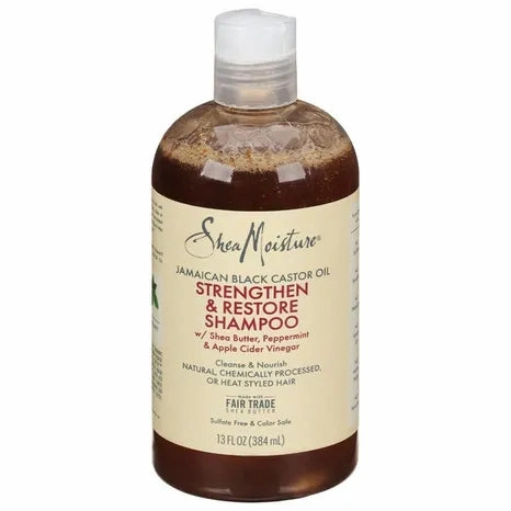 Shea Moisture Jamaican Black Castor Oil Strengthen & Restore Shampoo - Choose Size