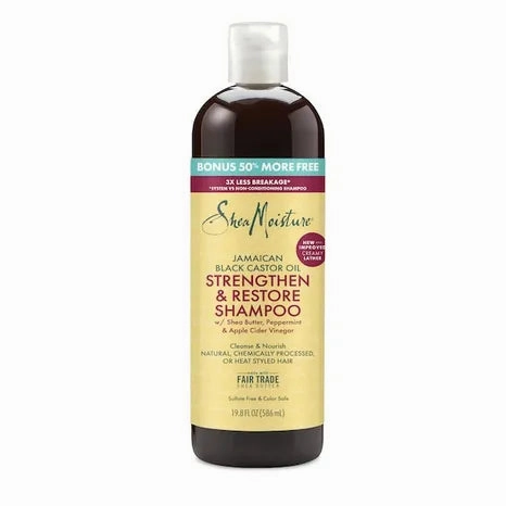 Shea Moisture Jamaican Black Castor Oil Strengthen & Restore Shampoo - Choose Size