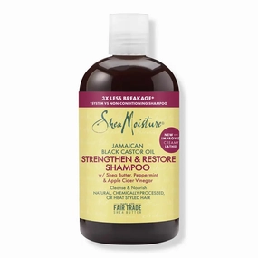 Shea Moisture Jamaican Black Castor Oil Strengthen & Restore Shampoo - Choose Size