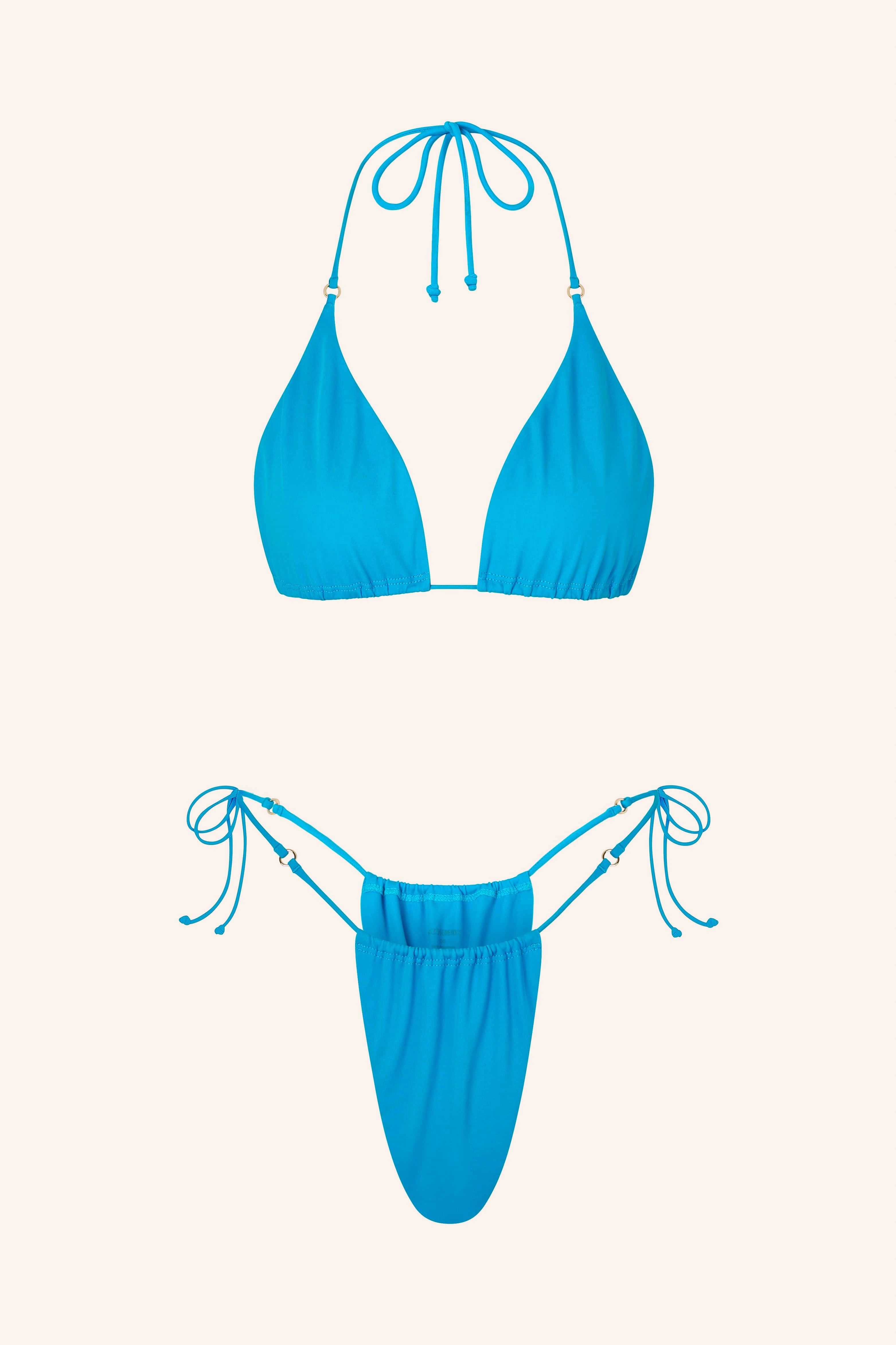 Side Tie Bikini Briefs Black