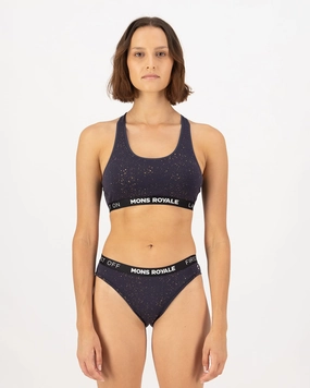 Sierra Merino Sports Bra - Cosmic