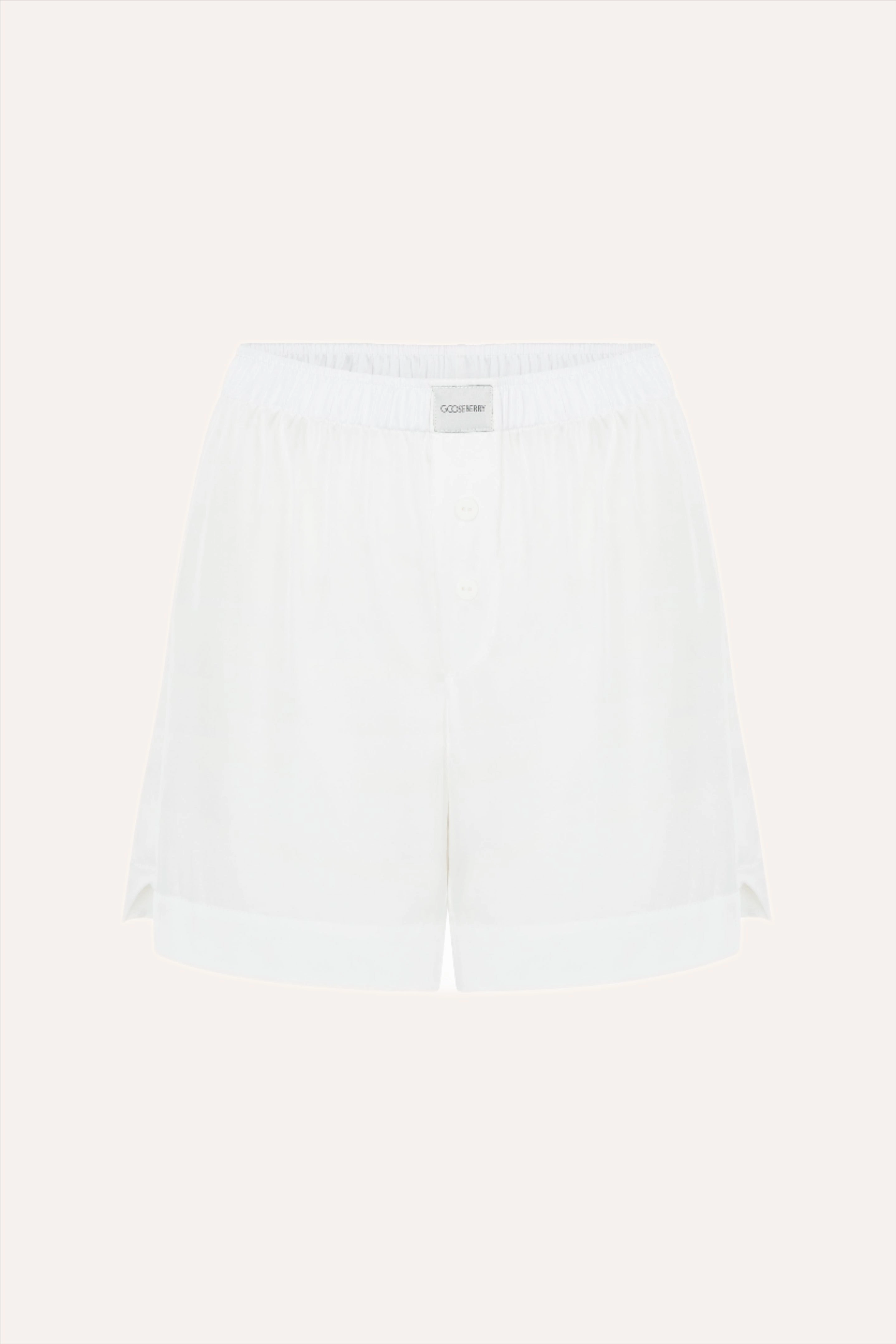 Silk Boxer White