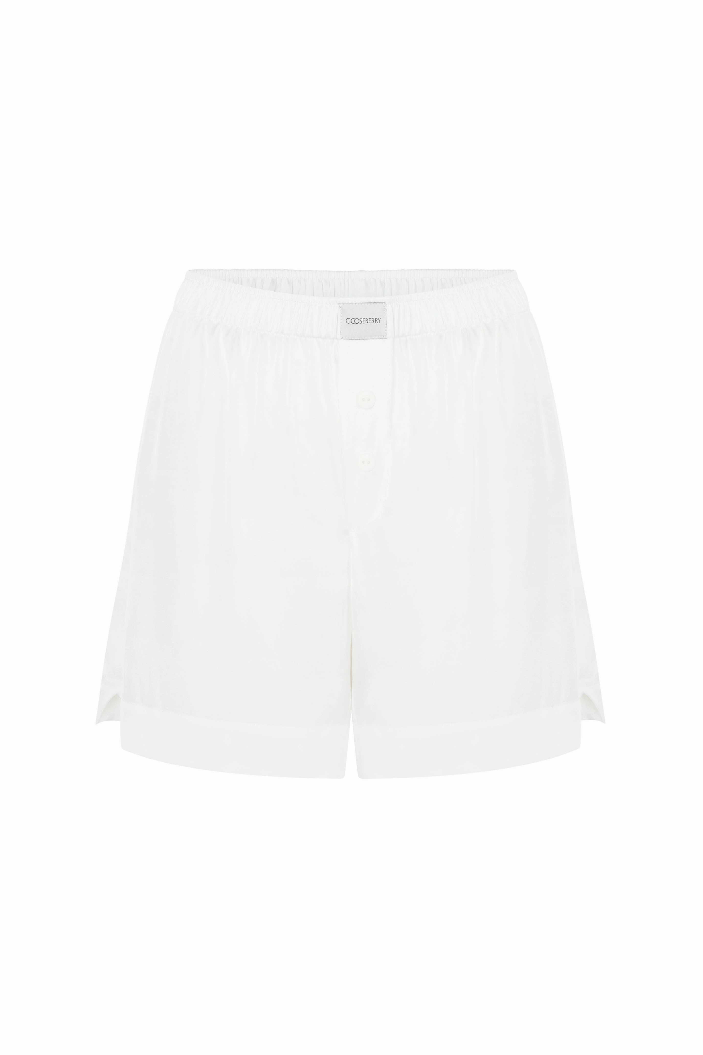 Silk Boxer White