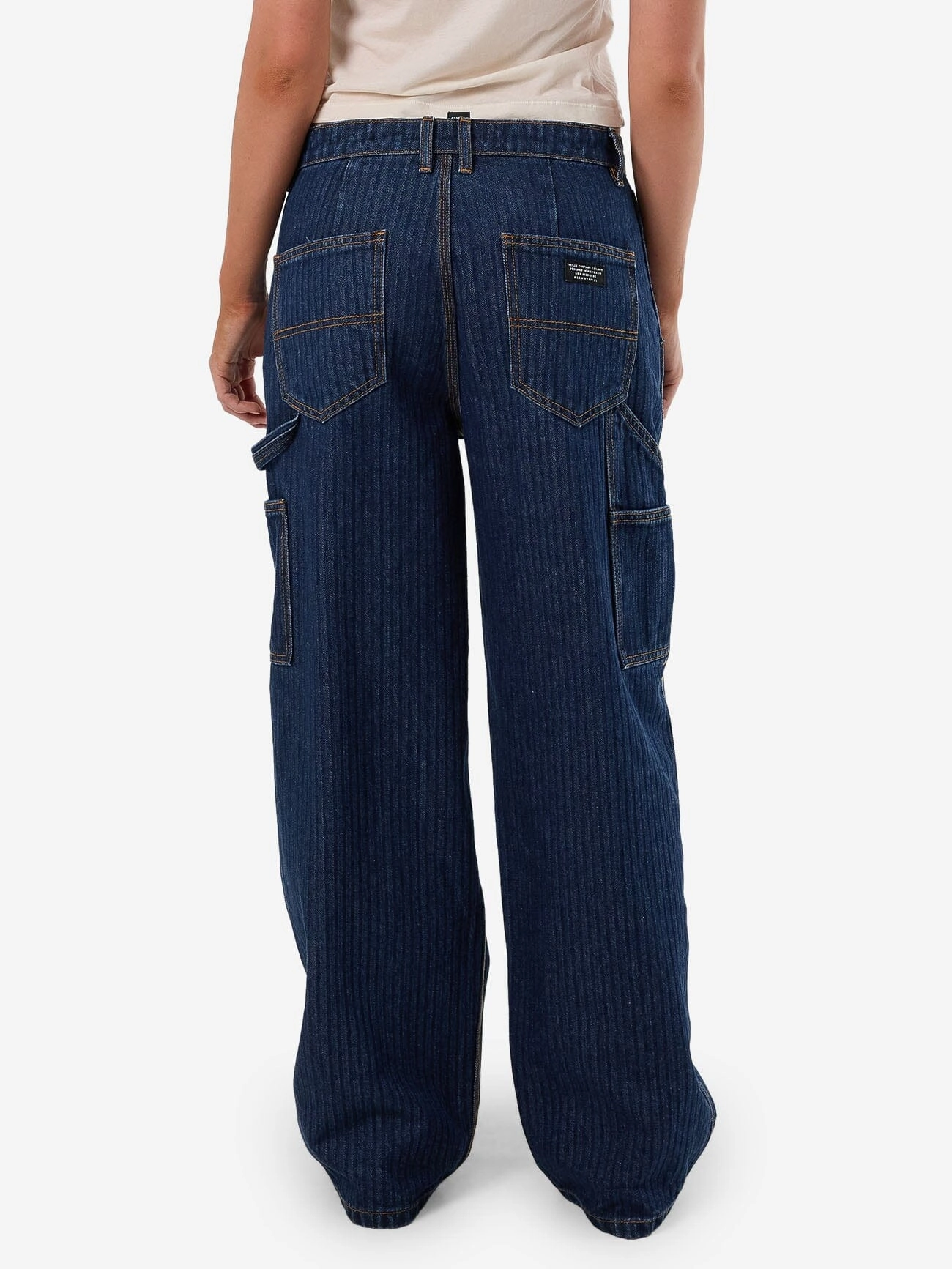 Slouch Carpenter Jean - Rib Rinsed Ink