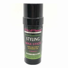SoReal Professional Styling Wax Stick with Shea Butter & Flaxseed - Max Hold - 2 oz