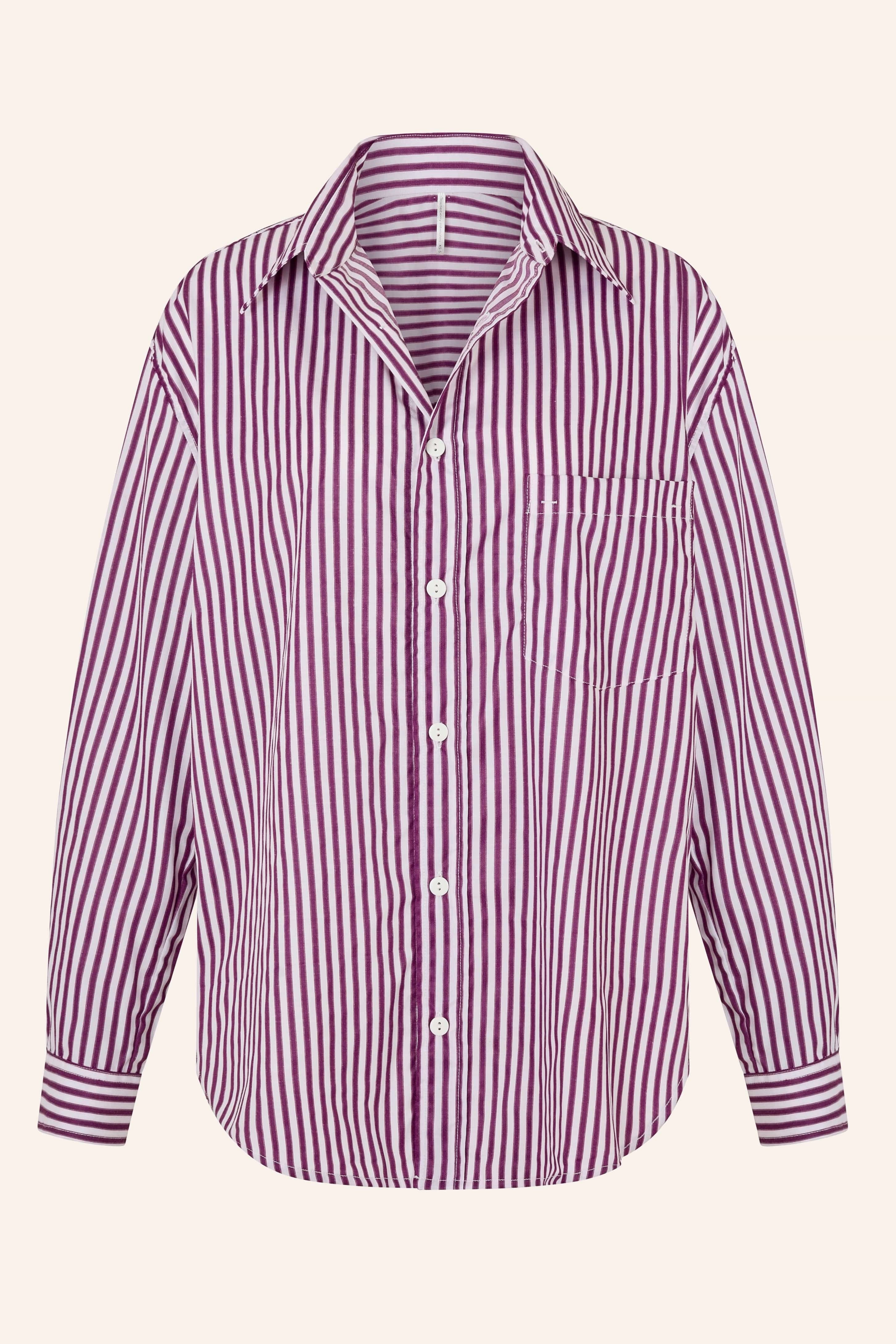 Striped Shirt Blue